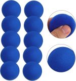 10 Pieces Soft Sponge Balls for Round Props Tricks for Street Performance Cosplay and Festival Decorations Blue - Imagen 9