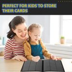 Album Cards, Trading Card Albums, 360 Cards, 20 Pages, Card Binder for TCG (Black) - Imagen 6