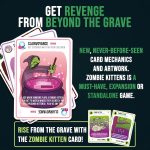 Exploding Kittens | Zombie Kittens | Card Game for Cat Lovers and Explosions | Ages 7 | 2 to 5 Players | 15 Minutes per Game | English - Imagen 5