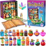 Fairy Potions Mostof Retro Fairy Potions Kits for Kids, Mix 20 Magic Potions with Energy Crystal