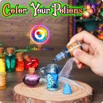 Fairy Potions Mostof Retro Fairy Potions Kits for Kids, Mix 20 Magic Potions with Energy Crystal - Imagen 3