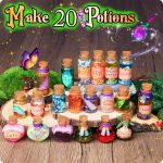 Fairy Potions Mostof Retro Fairy Potions Kits for Kids, Mix 20 Magic Potions with Energy Crystal - Imagen 4