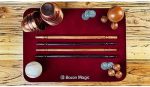 SOLOMAGIA Wooden Wand Pro (Bold Black) by Harry He & Bacon Magic - Imagen 4