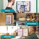 TARIFOLD Es TAA414109 Wall Display A4 for Catalogues with 10 PVC Sleeves Assorted Colours - Imagen 5
