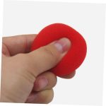 BESTonZON 10piezas Bolas De Esponja Roja para Trucos De Accesorios para Magos Material Esponjoso Seguro y Duradero para Actuaciones y Propósitos De Entretenimiento - Imagen 3