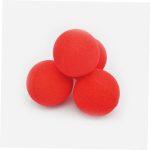 BESTonZON 10piezas Bolas De Esponja Roja para Trucos De Accesorios para Magos Material Esponjoso Seguro y Duradero para Actuaciones y Propósitos De Entretenimiento - Imagen 4