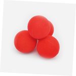 TOYANDONA 10piezas Bola De Esponja Mágica Roja Accesorios De Actuación para Trucos Clásicos Callejeros Juguete De Truco para Magos Suministros De Mago - Imagen 3