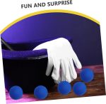 YARNOW 10piezas Bolas De Esponja Suaves y Redondas De Accesorios para Trucos De Callejeros para Fiestas y Festivales Herramienta De Mago - Imagen 7