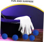 CLISPEED 10 Piezas Bolas de Esponja Suave para Magos Accesorios de Fiesta y Decoraciones de Festival - Imagen 9