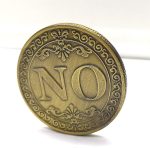 NLR FUN Never Lose! (4 Pieces) Yes No Coins Flipping Challenge Coin, Memories Commemorative Coin Collection, Double-Yes/Double-No/Normal YES or NO - Imagen 3