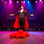 Set of 10 Red Soft Sponge Balls Red Sponge Ball for Close-Ups Classic Street Comedy Small Magic Ball Trick Props (1.77 inch) - Imagen 3