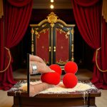 Set of 10 Red Soft Sponge Balls Red Sponge Ball for Close-Ups Classic Street Comedy Small Magic Ball Trick Props (1.77 inch) - Imagen 4