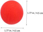 HEMOTON 10piezas Bola De Esponja Roja Suave Accesorios para Trucos Clásicos Suministros para Magos para Presentaciones Escenario Forma Redonda - Imagen 8