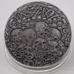 Halloween Commemorative Coins Skull Head Coin Coins Silver Collection Coin Challenge Coin Christmas Souvenir Coin - Imagen 6