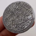 Halloween Commemorative Coins Skull Head Coin Coins Silver Collection Coin Challenge Coin Christmas Souvenir Coin - Imagen 7