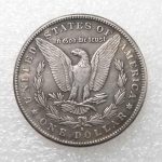 1888 Ancient One Dollar Coin – Old American Coins – Uncirculated United States Morgan Dollar - Imagen 2