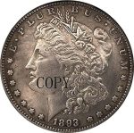 1893 American Morgan Dollar Commemorative Coin Collection, Two Sided Hobo Nickel Coin Replica - Imagen 2