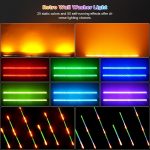 2pcs LED Bar 450W Wallwasher Disco Light COB Lighting DMX LED Lights Bar for Stages Party Wedding Club Outdoor - Imagen 2