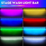 336 LED Wallwasher Bar RGBW, Stage Light Lighting Effects, Strobe Light for DJ, Bar, Party, Nightclub, Wedding, Halloween, Christmas, 2 PCS - Imagen 2