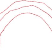 3piezas Cuerda Mágica Flexible para Ilusiones Trucos De Escenario y Comedia Accesorios para Magos Principiantes y Profesionales