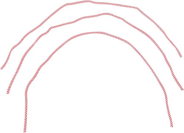 3piezas Cuerda Mágica Flexible para Ilusiones Trucos De Escenario y Comedia Accesorios para Magos Principiantes y Profesionales