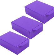 3piezas De Puzle Moradas para Trucos De Accesorios De Escenario Juguetes De