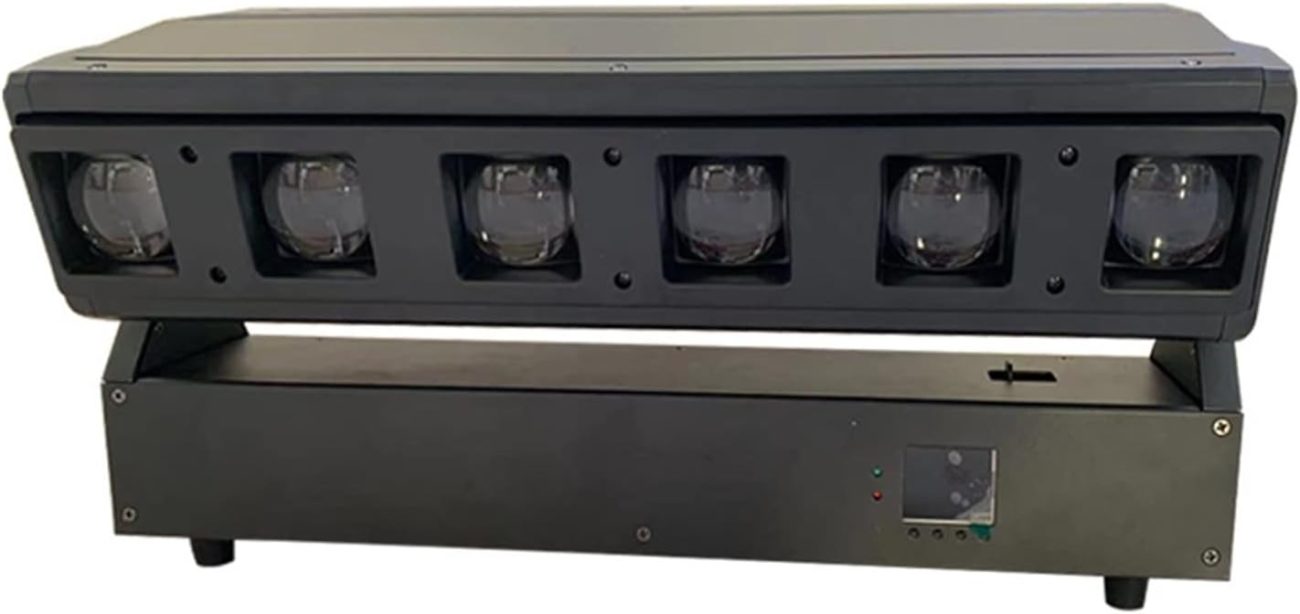 4 en 1 escenario iluminación 6x40w / 12x4 0w LED Control de puntos que enfoca la matriz de la cabeza de la cabeza de la cabeza de movimiento ligero a todo color Rgbw Para Fiestas(6x40W LED)