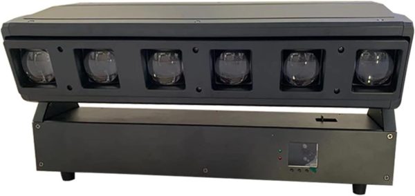 4 en 1 escenario iluminación 6x40w / 12x4 0w LED Control de puntos que enfoca la matriz de la cabeza de la cabeza de la cabeza de movimiento ligero a todo color Rgbw Para Fiestas(6x40W LED)