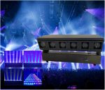4 en 1 escenario iluminación 6x40w / 12x4 0w LED Control de puntos que enfoca la matriz de la cabeza de la cabeza de la cabeza de movimiento ligero a todo color Rgbw Para Fiestas(6x40W LED) - Imagen 2