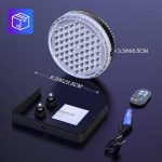 4PCS 60 x 2W LED Par Spotlight, RGBW 4 in 1 Stage Lights DMX 8CH Strobe with Remote Control, Disco Light for DJ Bar Club Parties Wedding Christmas Halloween - Imagen 2