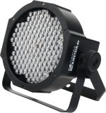 4x Showlite FLP-144 Flatline LED Panel Spotlight (PAR Reflector, Disco Light, Stage Lighting, Lamp, 144 LED/RBG Mixing, Connections: DMX In/Out, 6 DMX Modes) - Imagen 2