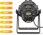 80W Pair LED Stage Spotlight COB DMX with Cool/Warm White, DJ Stage Strobe Light with Ventor Parailad Church, Concert, Wedding, Theater, Christmas - Imagen 2