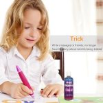 A mysterious disappearing ink toy set of 24 bottle-like pieces Erases ink for tricks a missing route with 24 mini bottles with Punks Magic tools for - Imagen 2