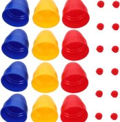 Abaodam 10 Sets of Accessories for Magicians Cups and Balls for Tricks Cups and Balls Accessories for Magicians Glasses for Tricks for Knitted Balls Accessories for Magicians Glasses for