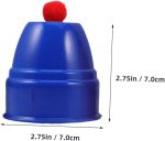 Abaodam 10 Sets of Accessories for Magicians Cups and Balls for Tricks Cups and Balls Accessories for Magicians Glasses for Tricks for Knitted Balls Accessories for Magicians Glasses for - Imagen 2