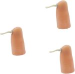 Abaodam 3 Pieces for Toys Prank Wizard Prop Thumb Prop Finger Candle for Fire Prop Fire Trick