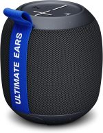 Altavoz Bluetooth portátil Ultimate Ears WONDERBOOM PLAY resistente al agua, altavoz flotante resistente al polvo con un radio de acción de 40 m, negro