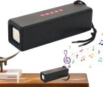 Altavoz Inalámbrico - Altavoz Portátil Para Música Con Batería De Larga Duración,Equipo Recargable con Sonido Claro y Autonomía Prolongada para Acampada, Picnic, Dormitorio, Viajes y Uso Diario