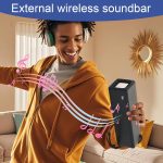 Altavoz Inalámbrico de Audio - Reproductor Musical Portátil y Compacto | Equipo Recargable con Sonido Claro y Autonomía Prolongada para Acampada, Picnic, Dormitorio, Viajes y Uso Diario - Imagen 2