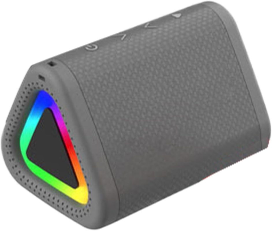 Altavoz Portátil - Altavoces Inalámbricos Exteriores con Luz RGB | Sonido Estéreo, Gadgets Tecnológicos con Control Táctil, Electrónicos con Larga Duración de Batería para Cocina,