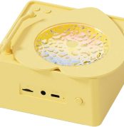 Altavoz Portátil Inalámbrico,Equipo de Audio Musical con Sonido Envolvente | Forma De Tocadiscos con Sonido Envolvente para Playa Terraza Jardín Camping Y Autocaravana