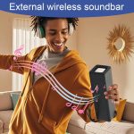 Altavoz Portátil - Reproductor Musical Portátil y Compacto - Equipo Recargable con Sonido Claro y Autonomía Prolongada para Acampada, Picnic, Dormitorio, Viajes y Uso Diario - Imagen 2