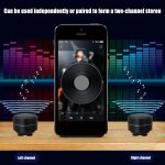 Altavoz inalámbrico de conducción ósea, altavoz de sonido de graves estéreo, reproductor de audio inalámbrico portátil para sala de conferencias, oficina, planificadores de eventos - Imagen 2