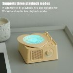 Altavoz inalámbrico portátil – Altavoz de música inalámbrico máquina de audio – Equipo de sonido envolvente con luz RGB para adolescentes, estudiantes, adultos, amantes de la música, patio - Imagen 2