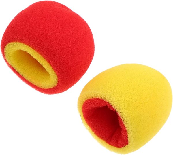 BESPORTBLE 2piezas Balones De Esponja Suaves y Coloridas Accesorios Trucos y Diversión