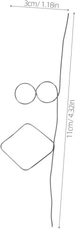 BESTonZON De Alambre Memoria De Alta Temperatura para Trucos De Predicción Juguete Educativo Científico Accesorios Novedosos para Espectáculos De Recuerdos De Fiesta - Imagen 2