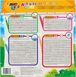 BIC Kids Activity Case, 100 Piece Creative Case Includes 24 Pencils, 24 Markers, 16 Crayons and 36 Stickers, Includes 36 Stickers, Great for Gift, Fun Assured - Imagen 2