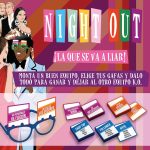 BORRAS - Night out Board Game is a Fun Party Game with 3 Different Dynamics, for Parties with Your Friends, Includes 4 Fun Glasses, from 18 Years Old (19191) - Imagen 2
