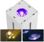BeamZ Professional KUBE20WH 20W RGBWA-UV LED Light 12H Battery DMX Wireless WiFi Remote Control IP65 Aluminum Housing Waterproof for Events and Stages - Imagen 2