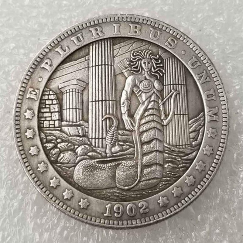 Best Morgan Silver Dollars - Nickel Hobo Coin - 1902 Collectible Coin-Silver USA Dollar Old Morgan Dollar